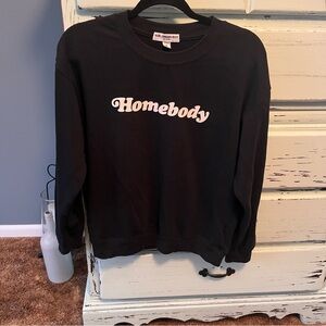 Sub_Urban Riot Black Graphic Sweatshirt. Women’s size small.